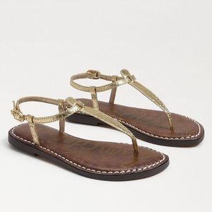 Sam Edelman Gold Gigi Sandal